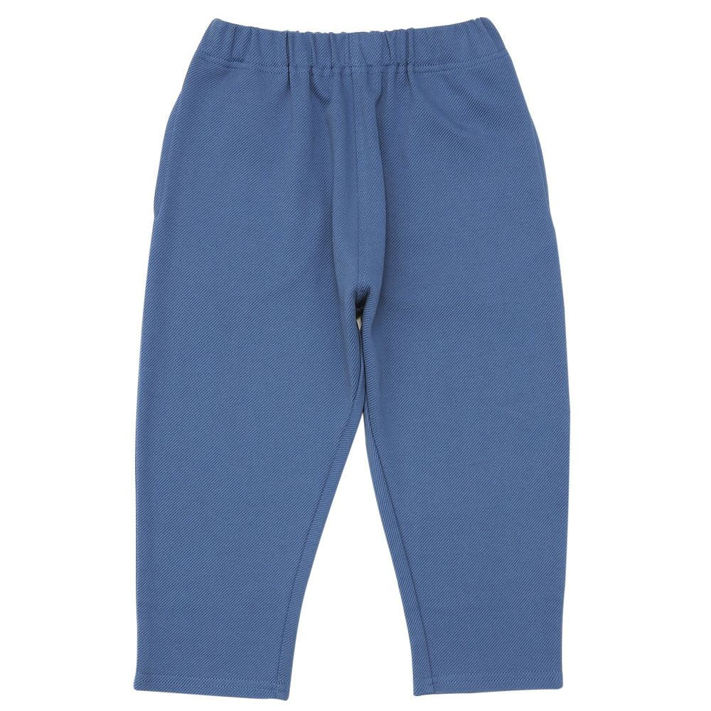 ニットツイル フルレングスパンツ Blue front