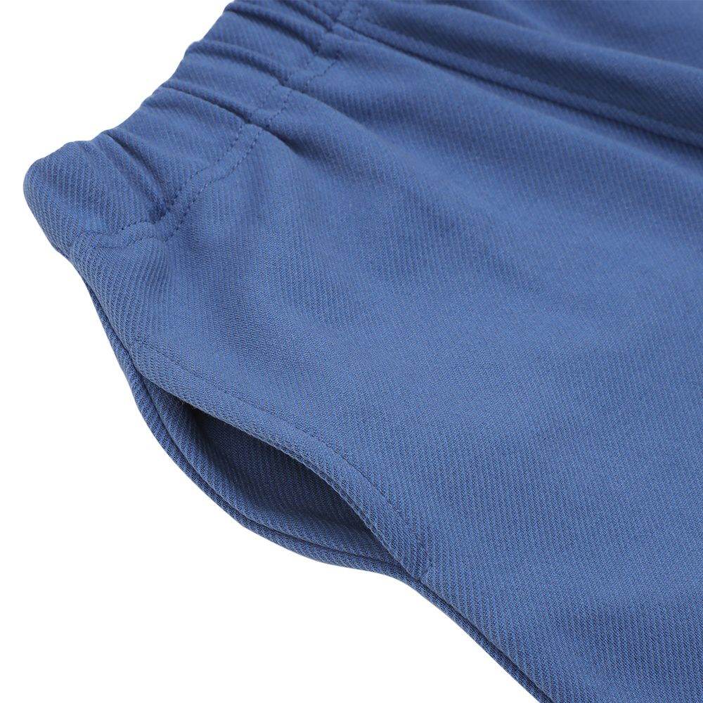 ニットツイル フルレングスパンツ Blue Design point 1