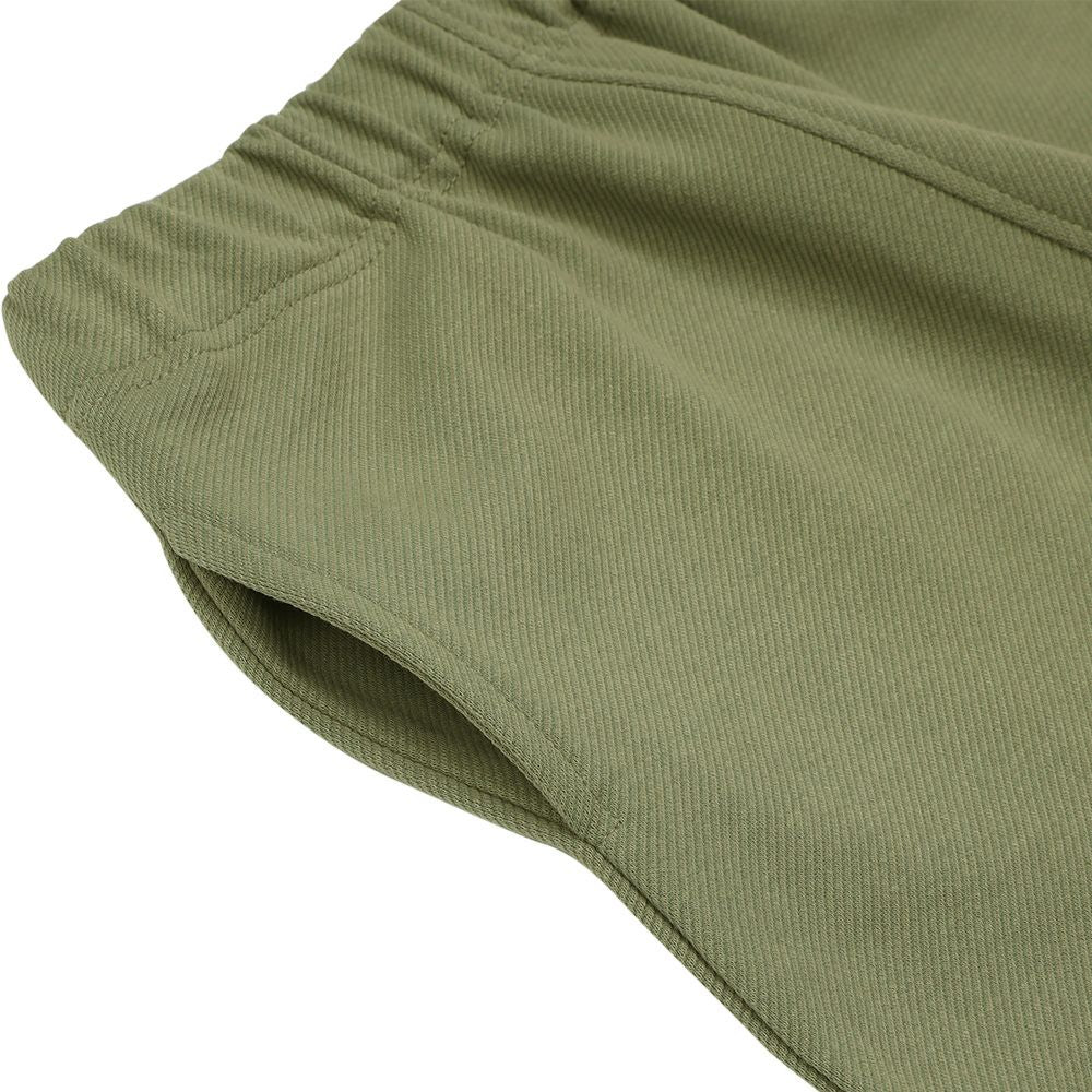 ニットツイル フルレングスパンツ Khaki Design point 1