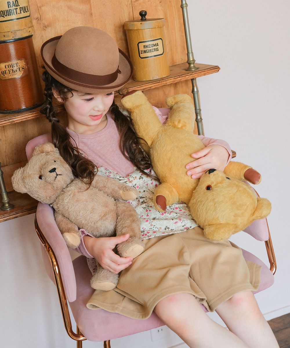 花柄リボンキャミソール 重ね着風デザインTシャツ Ivory model image 3