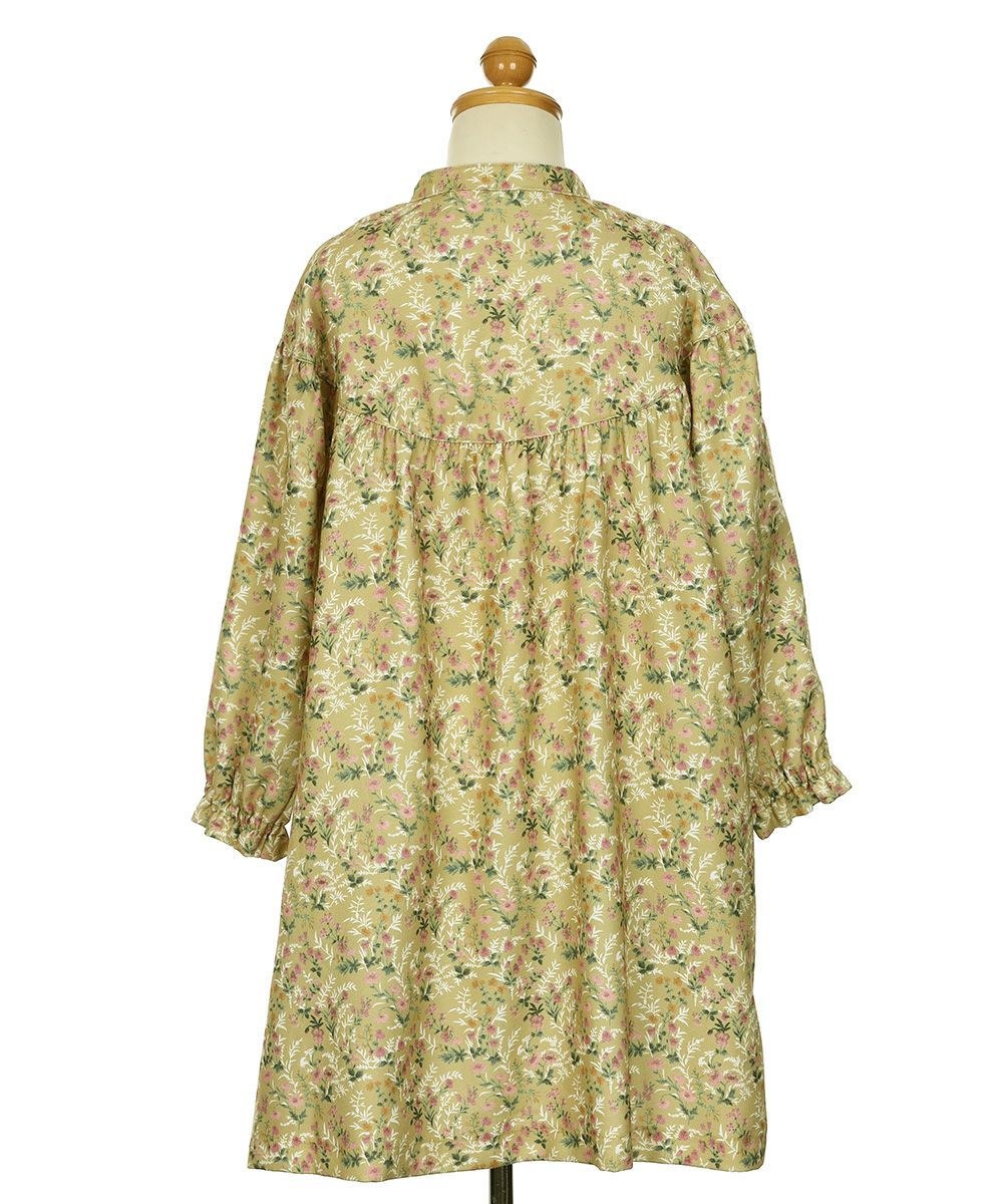 花柄 ボタン開き ワンピース  torso