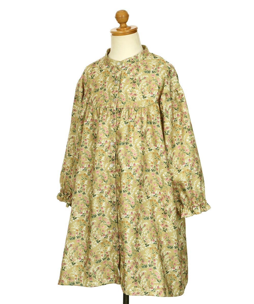 花柄 ボタン開き ワンピース  torso