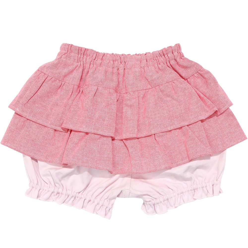 フリル かぼちゃパンツ Red front