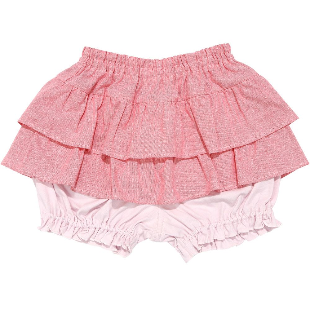 フリル かぼちゃパンツ Red back