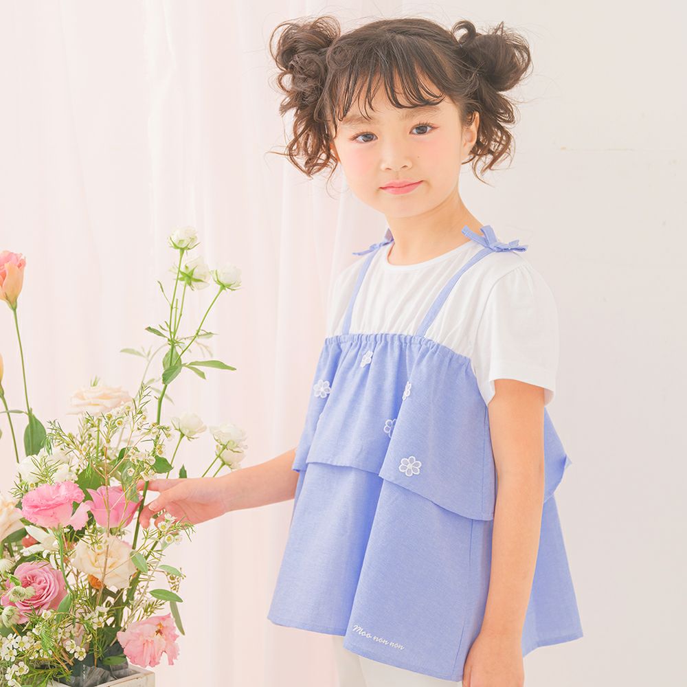 フリルキャミソール 重ね着風Tシャツ  MainImage