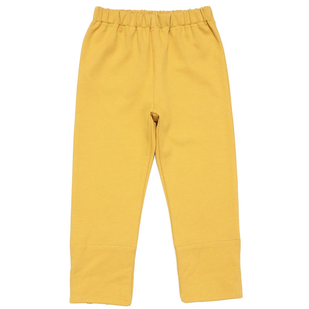 乗り物 ロゴ 折り返し 2way ストレッチロングパンツ Yellow Design point 1