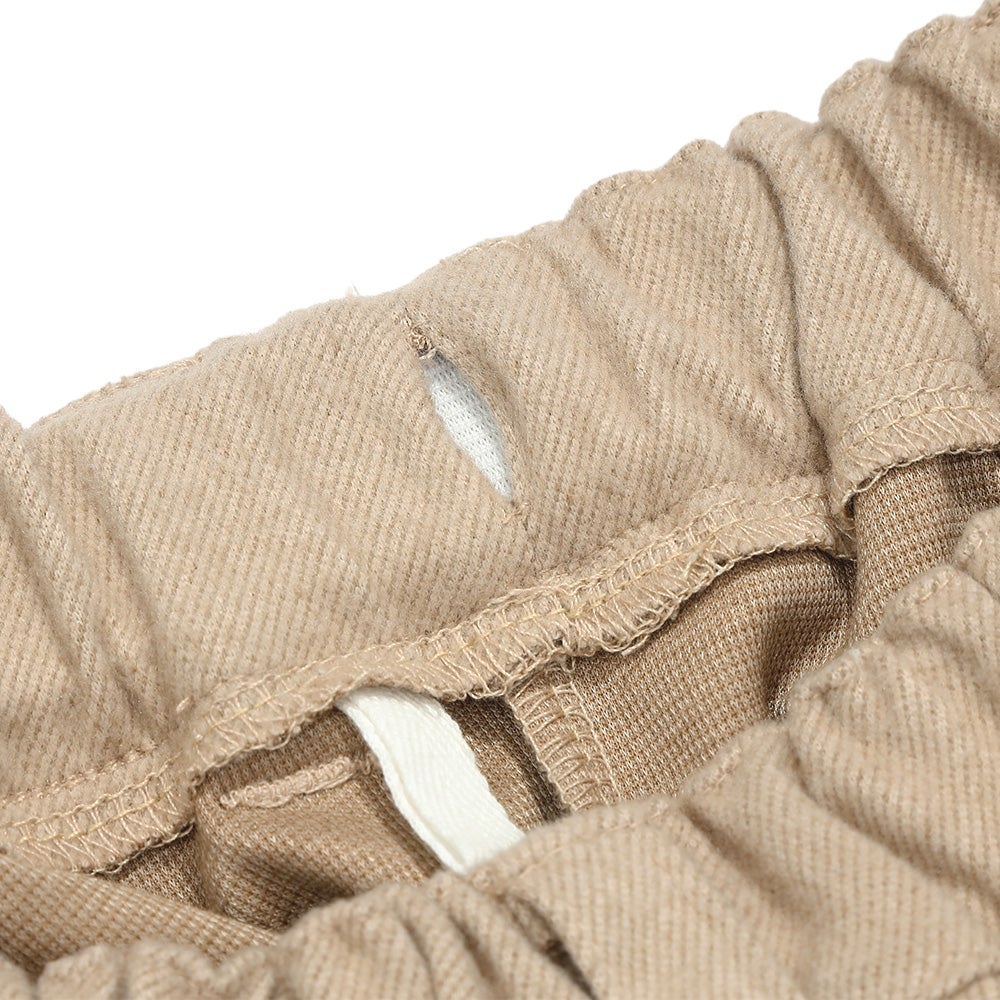ユニセックス 男女兼用 微起毛 ベイカーパンツ Beige Design point 1