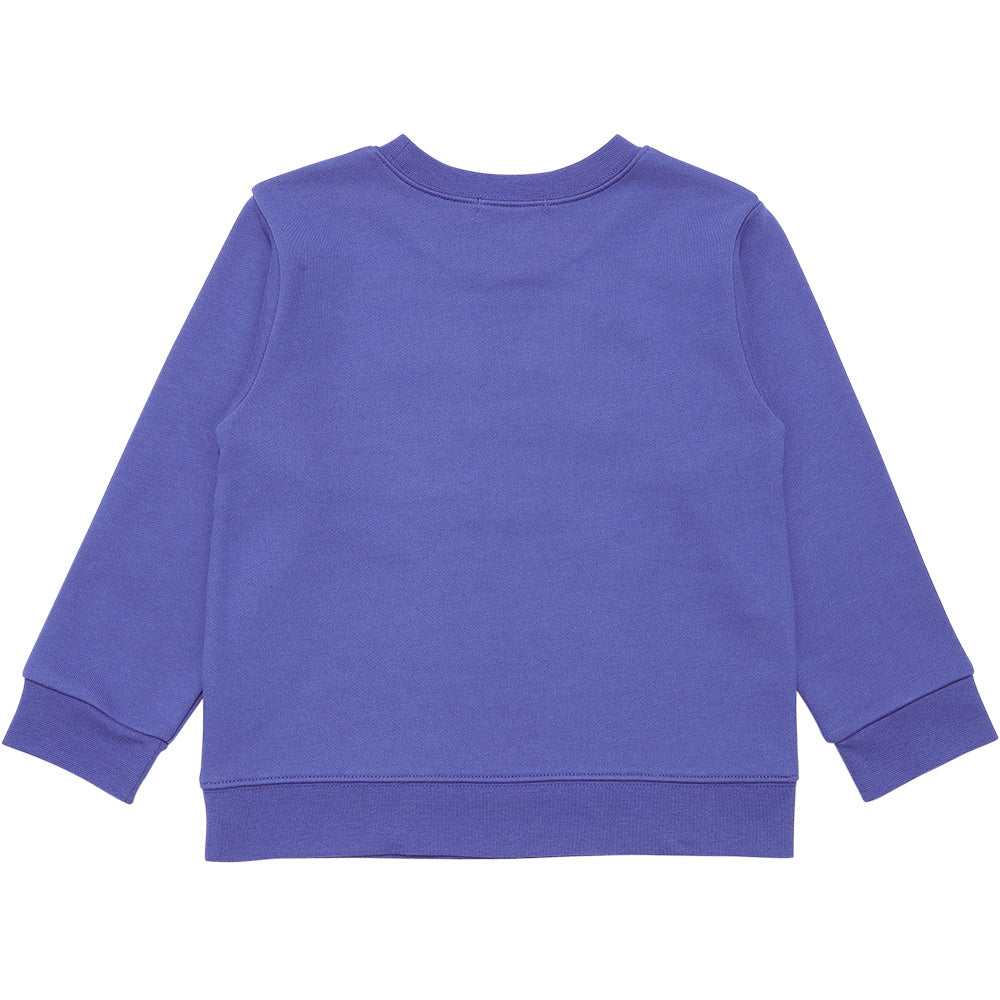 電車ワッペン＆プリント 乗り物シリーズ裏毛トレーナー