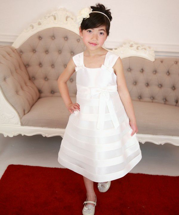 Tulle tucked dress Off White model image whole body