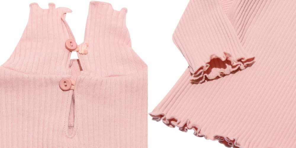 Baby Clothing Girls Japan 100 % Cotton Liputor Inner Pink (02) Design Point 2