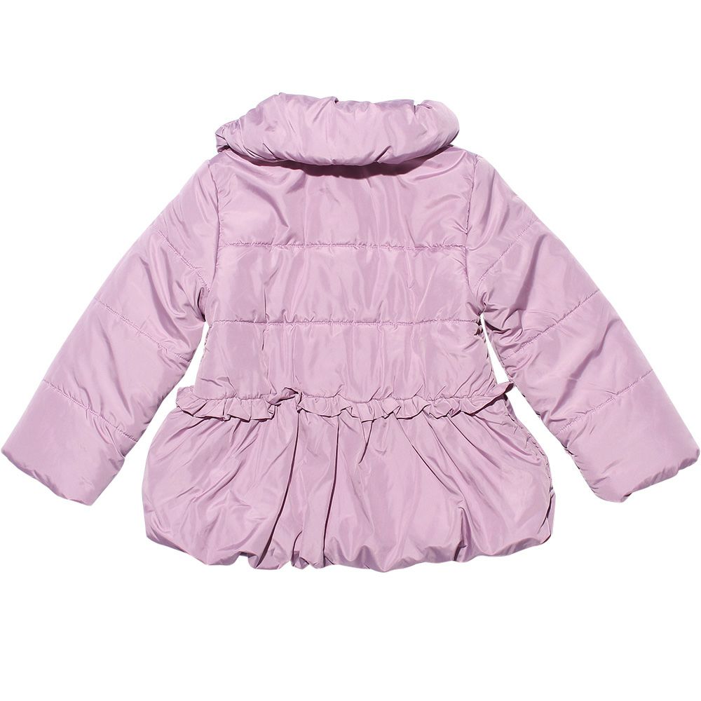 Children's clothing Girls Junior Size Ribbon & Frill Court Purple (91) back