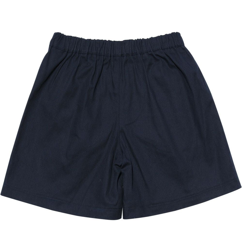 Stretch twill material brill shorts Navy back