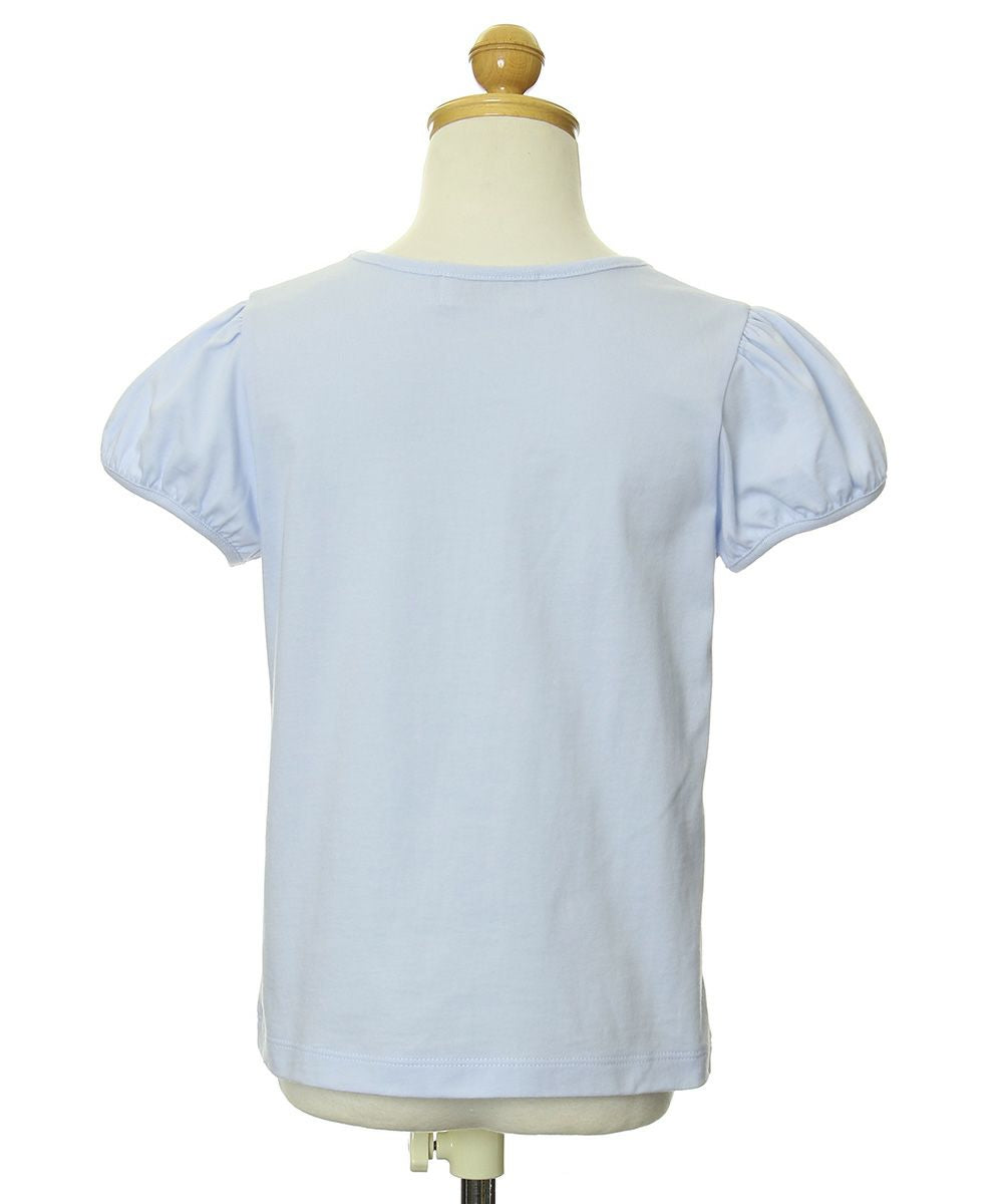100 % cotton girly items print T -shirt Blue torso