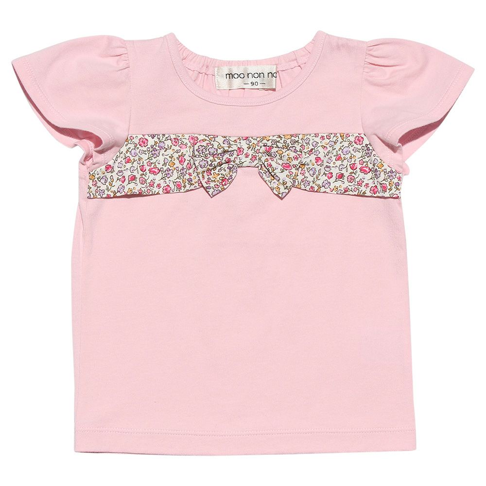 Baby Clothing Girl Baby Size T -shirt Pink (02) Front
