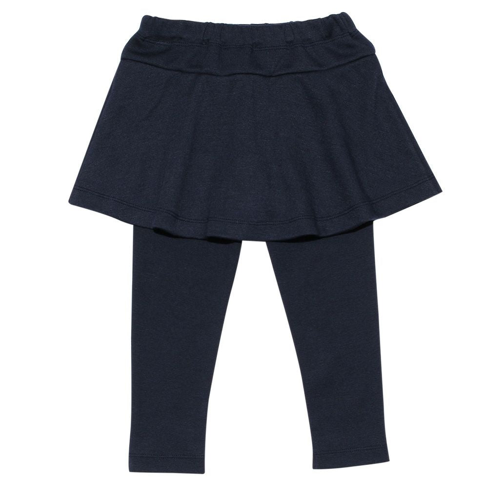 Baby Clothes Girl Baby Size Double Knit Skirt Spats Full Lings Scats Navy (06)