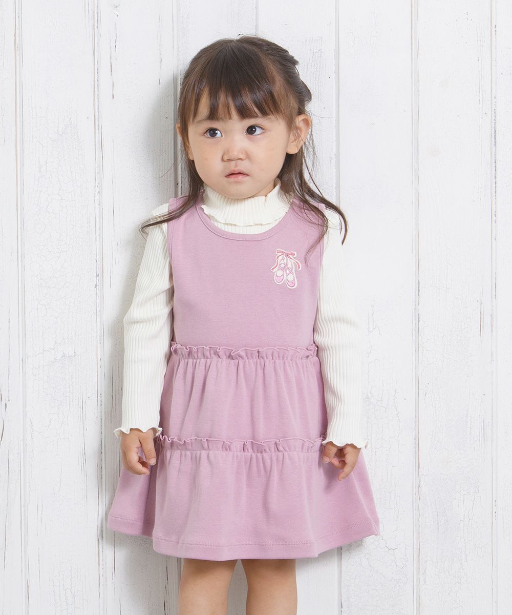 Baby Clothing Girl Baby Size Ballemo Chief Tea Este Dress Pink (02) Model Image 3