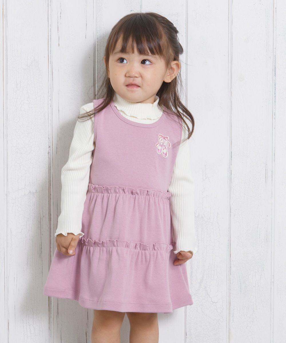 Baby Clothing Girl Baby Size Ballemo Chief Tea Este Dress Pink (02) Model Image 4