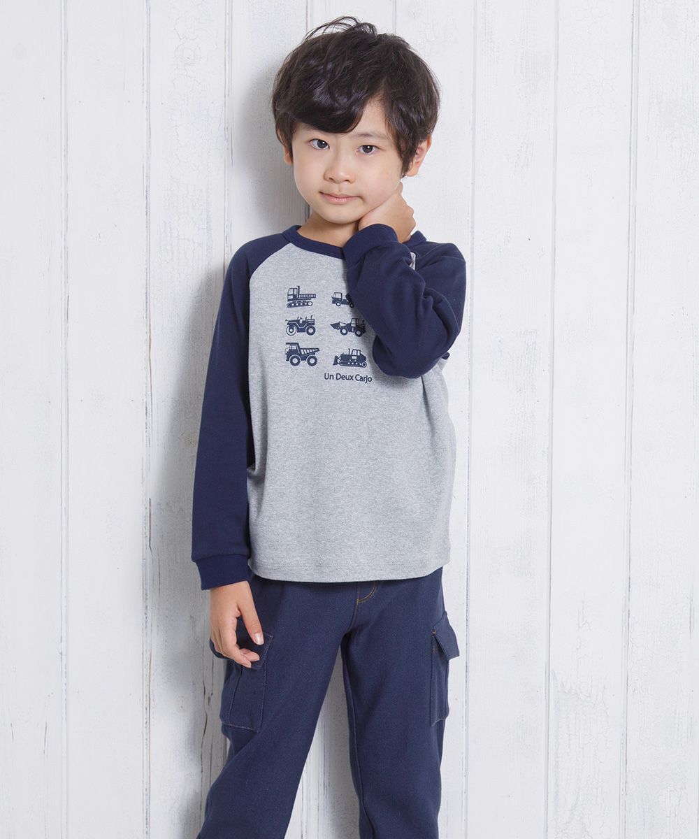 Children's clothing Boys Boys Series Car Print T -shirt Model Image 2