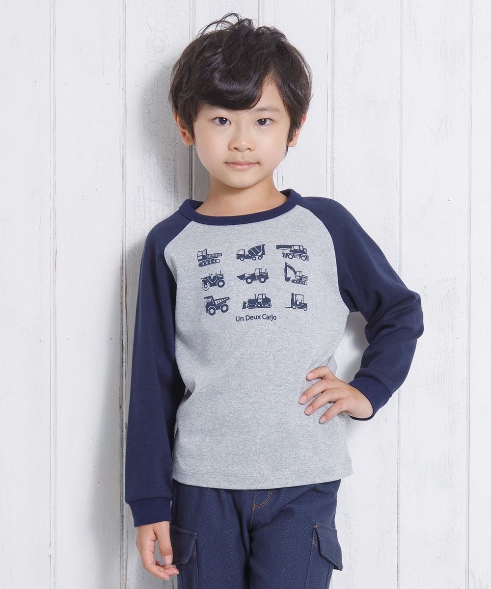 Children's clothing Boys Boys Series Car Print T -shirt Model Image 3