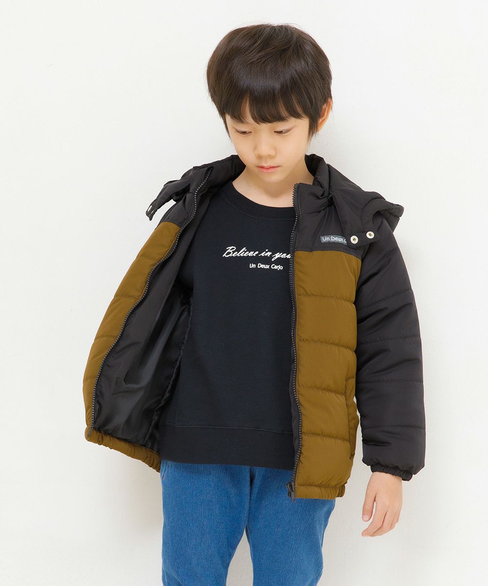Baby Clothes Boy Boy 100 % Cotton Logo Print Reader Black (00) Model Image 4