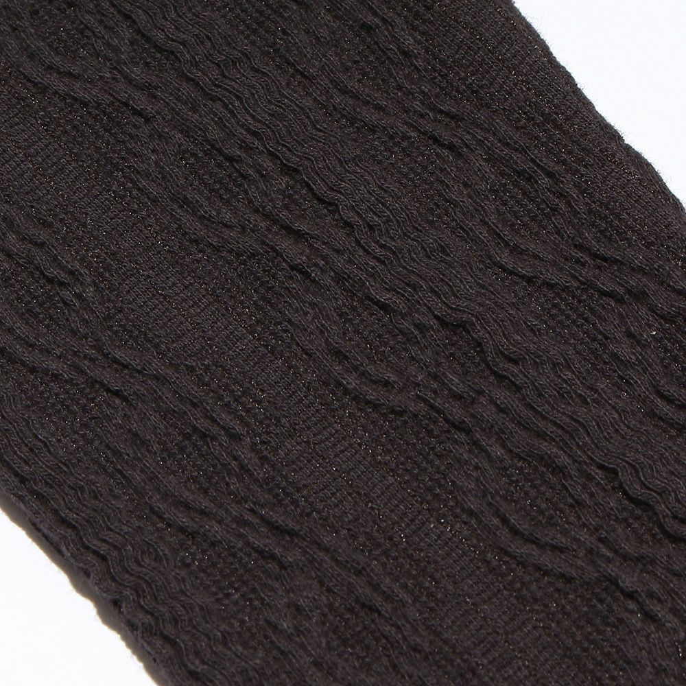 Baby Clothing Girl Baby Size Knit Full Length Leggings Black (00) Design Point 1