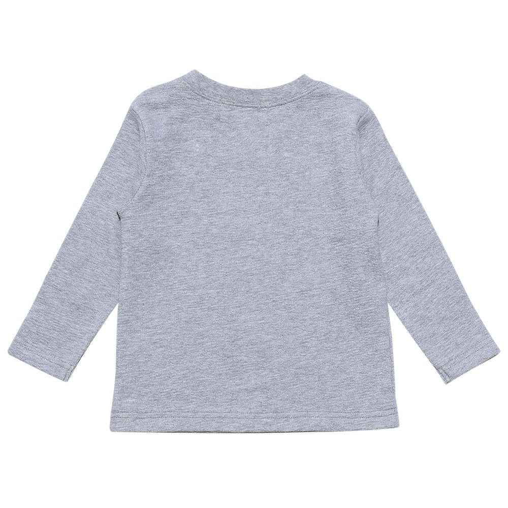 Children's clothing boy 100 % Cotton Series Series Print Train T -shirt Hoshin Glay (92) back
