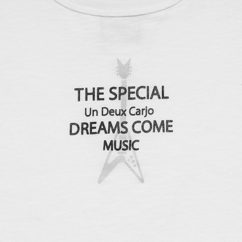 Baby Clothes Boy Baby Baby Size 100 % Cotton Guitar Print Musical Instrument Series T -shirt Off White (11) Design Point 1