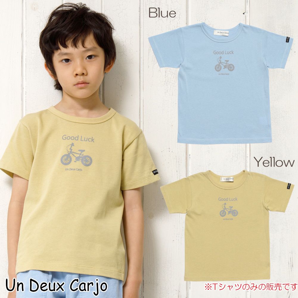 100 % cotton vehicle series bicycle print T -shirt  MainImage