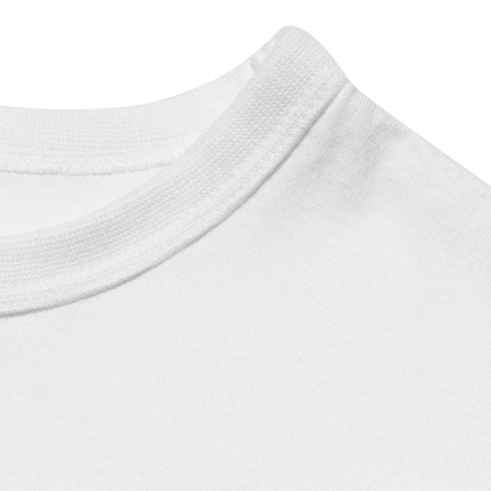 100% cotton Animal Series Bear print  T -shirt Off White Design point 2