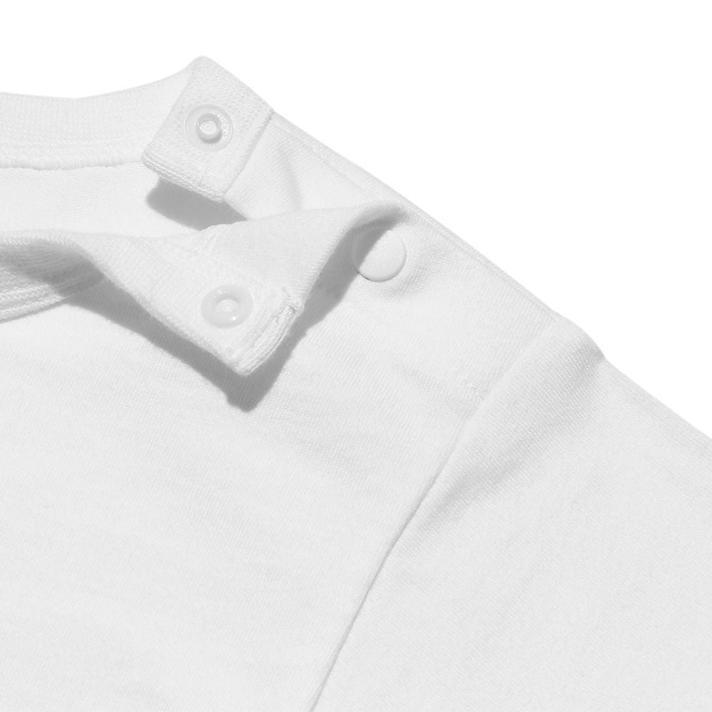 Baby size 100% cotton Animal Series Bear print  T-shirt Off White Design point 2