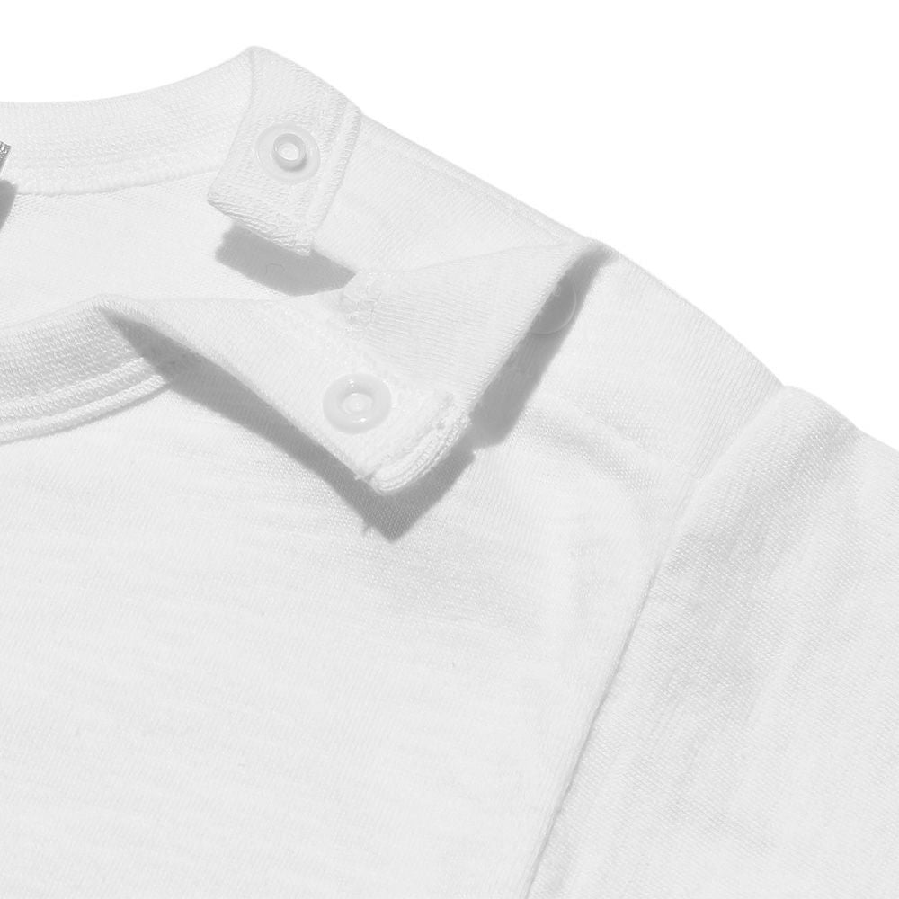 Baby size 100 % cotton Yacht Marp Rint T -shirt Off White Design point 2