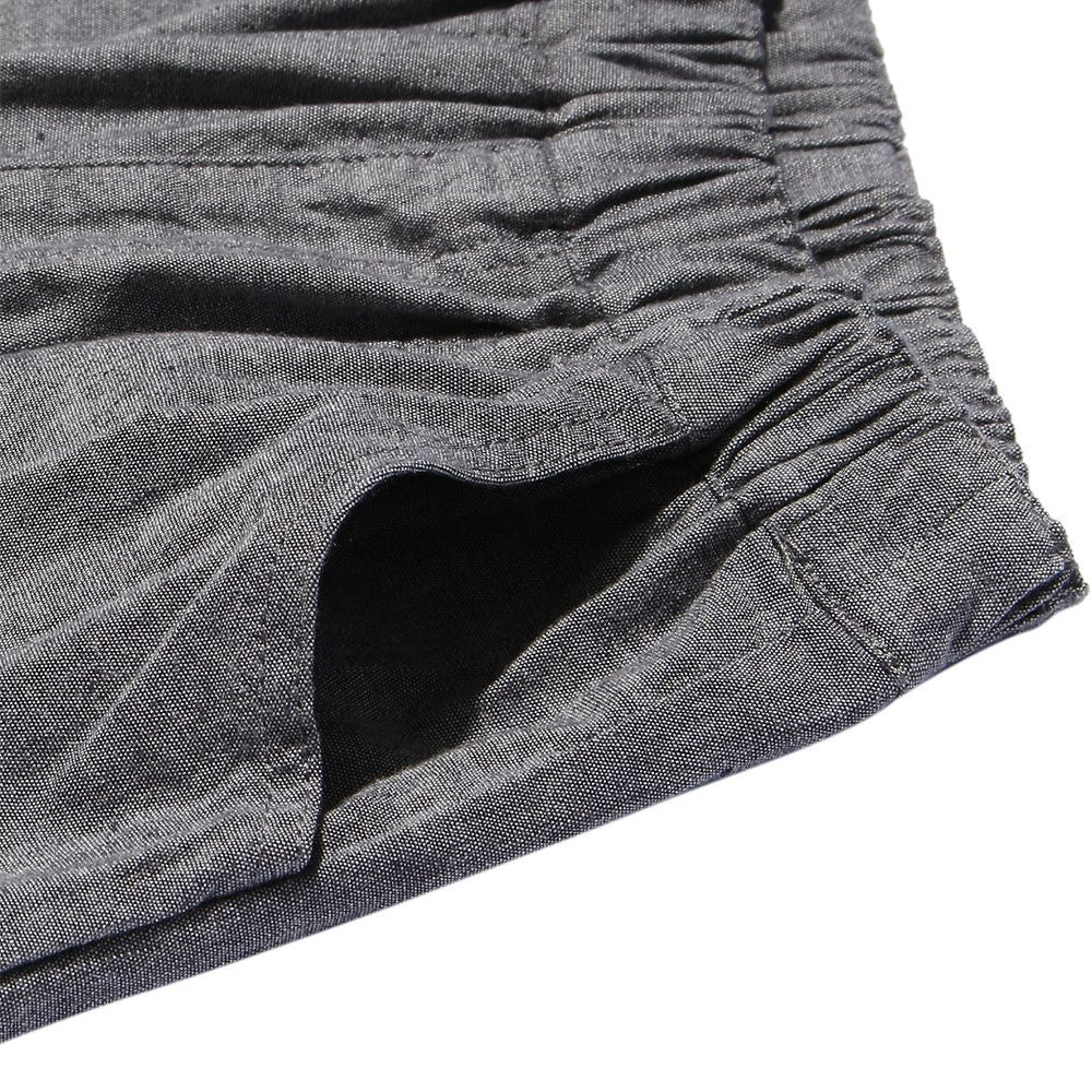 Baby Clothes Boys Dungarian Applike Baker Pants Charcoal Gray (93) Design Point 1