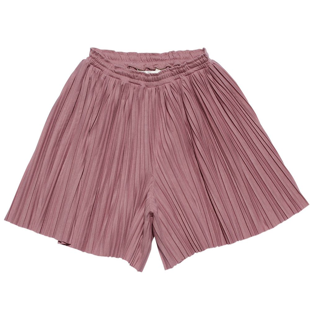 Children's clothing Girl Waist Rubber Prie Tsukurot Pants Pink (02) front