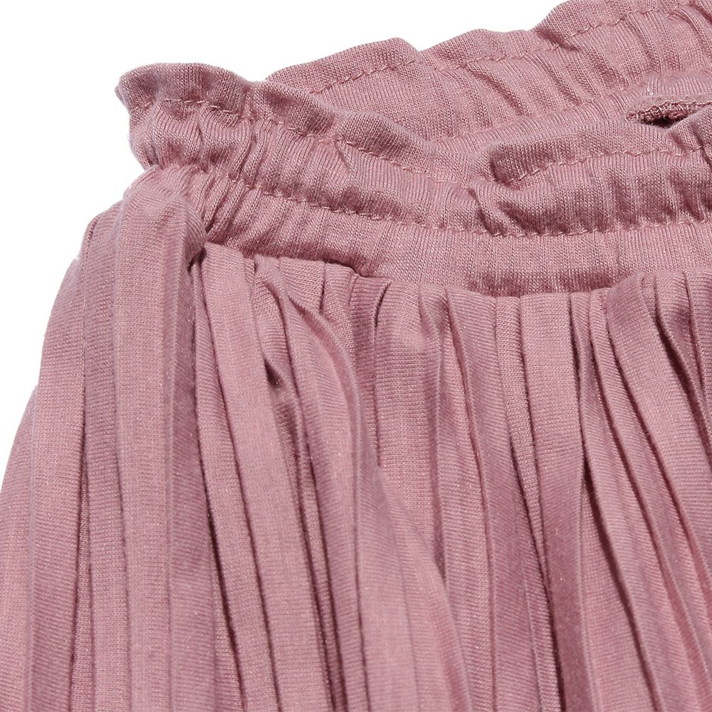 Children's clothing Girl Waist Rubber Preecurot Pants Pink (02) Design Point 2