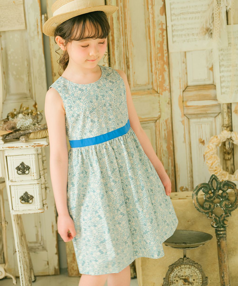Baby & Kids size Made in Japan 100 % cotton floral dress  MainImage