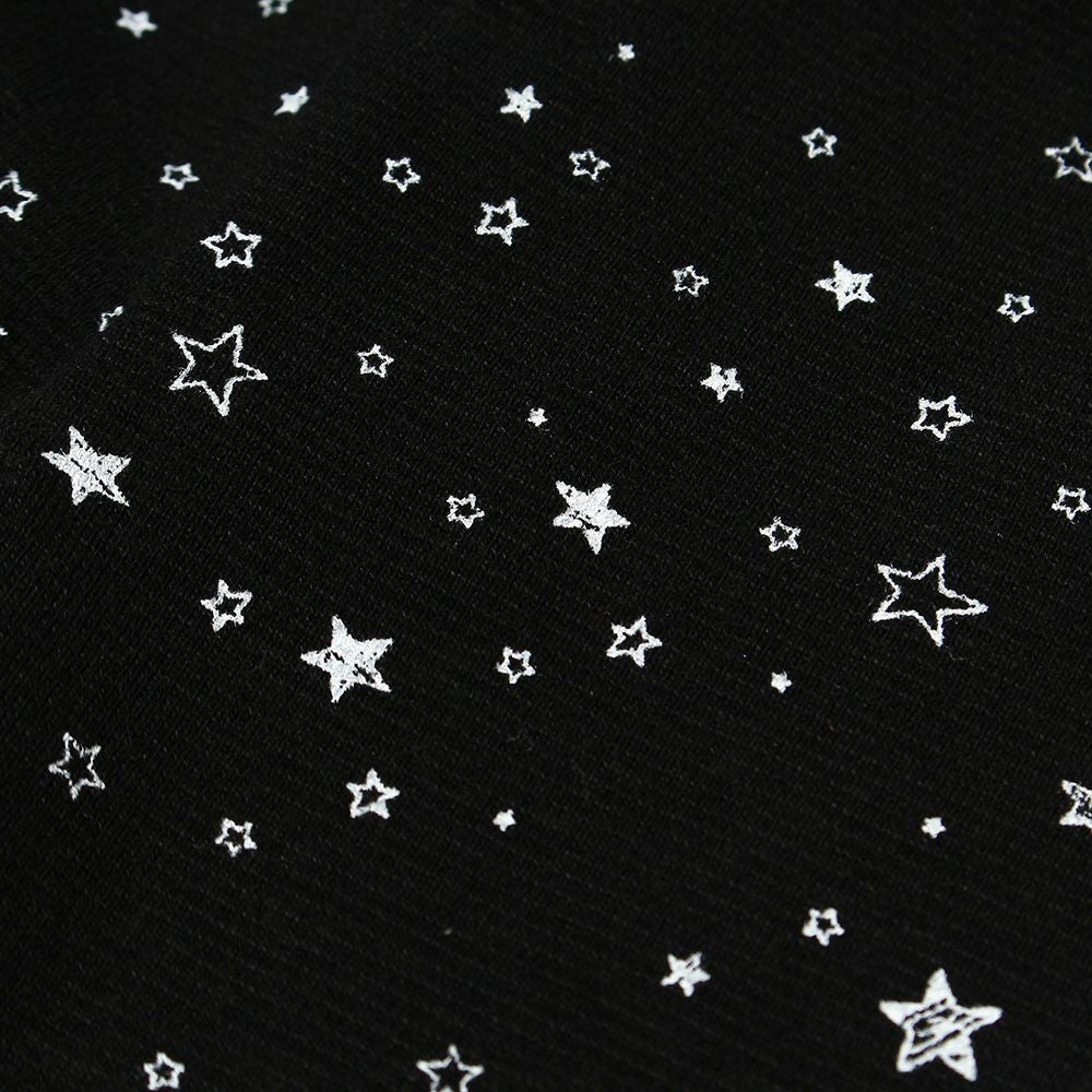 Baby Clothes Boy Baby Baby Size Star pattern Print Full Ringes Full Length Leggings Black (00) Design Point 2