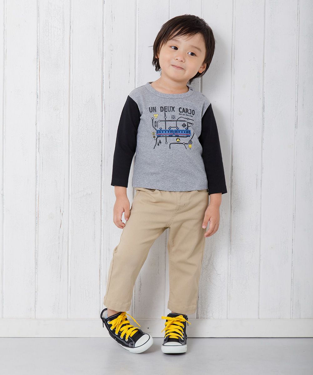 Baby Clothes Boy Boy Baby Size 100 % Cotton Train & Logo Print Vehicle Series Model Image 2