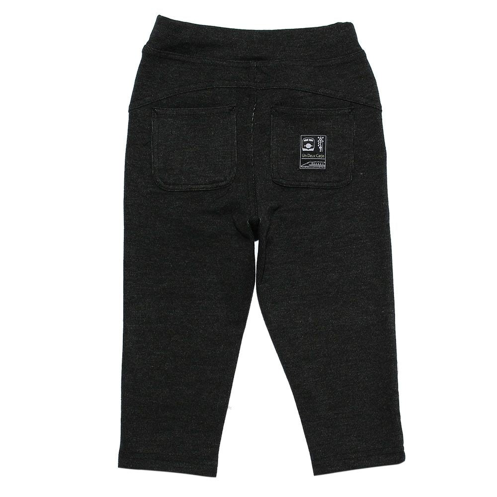 Baby Clothes Boy Baby Size Double Face Full Long Long Pants Black (00) back