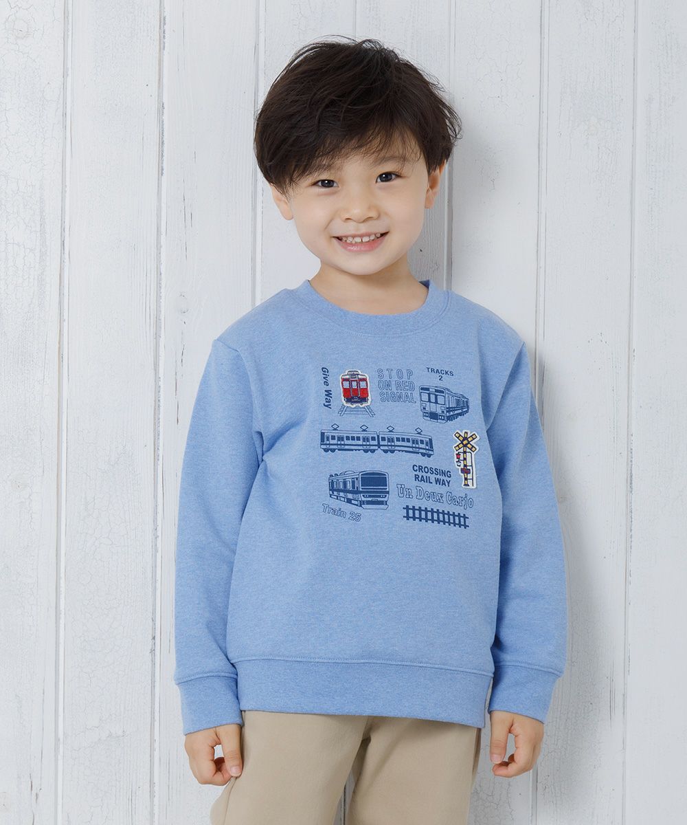 Children's clothing Boys Boys Train Series Series Series Fleet Trainer Blue (61) Model image Up