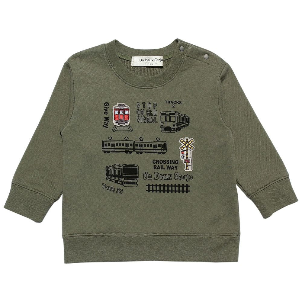 Baby Clothes Boys Baby Size Train Series Series Series Series Fleet Trainer Khaki (82) Front