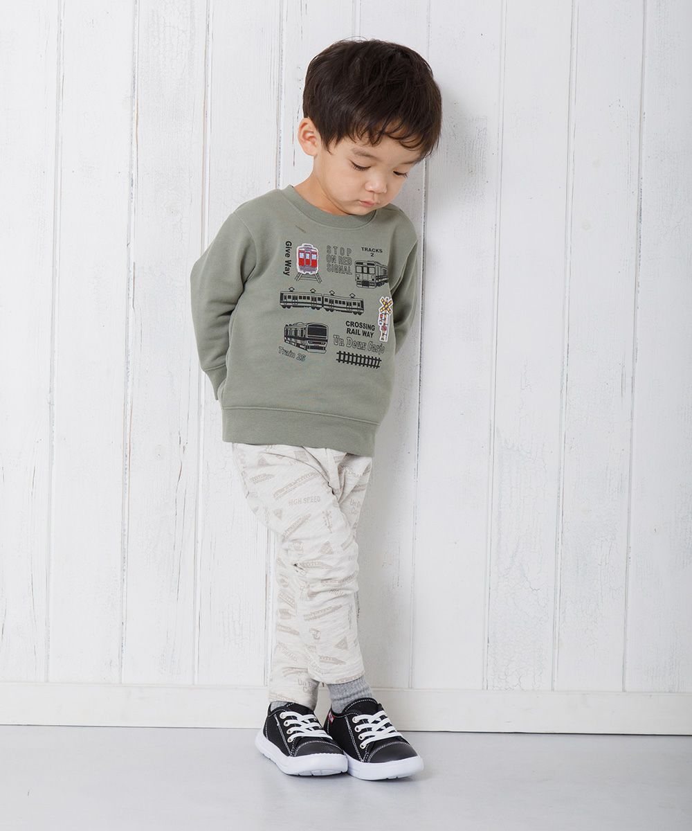 Baby Clothes Boy Baby Baby Size Ride with Embags Series Series Fleet Trainer Khaki (82) Model Image throughout the body