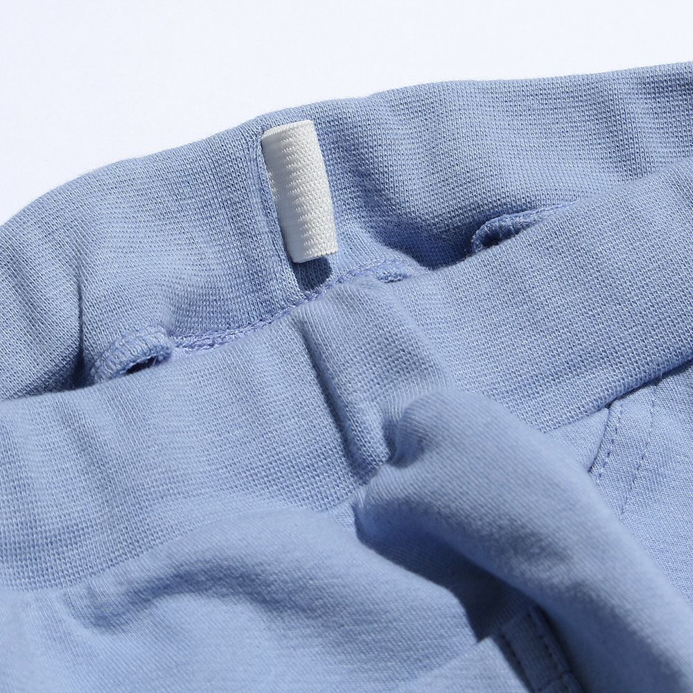Mini fleece shorts Blue Design point 2