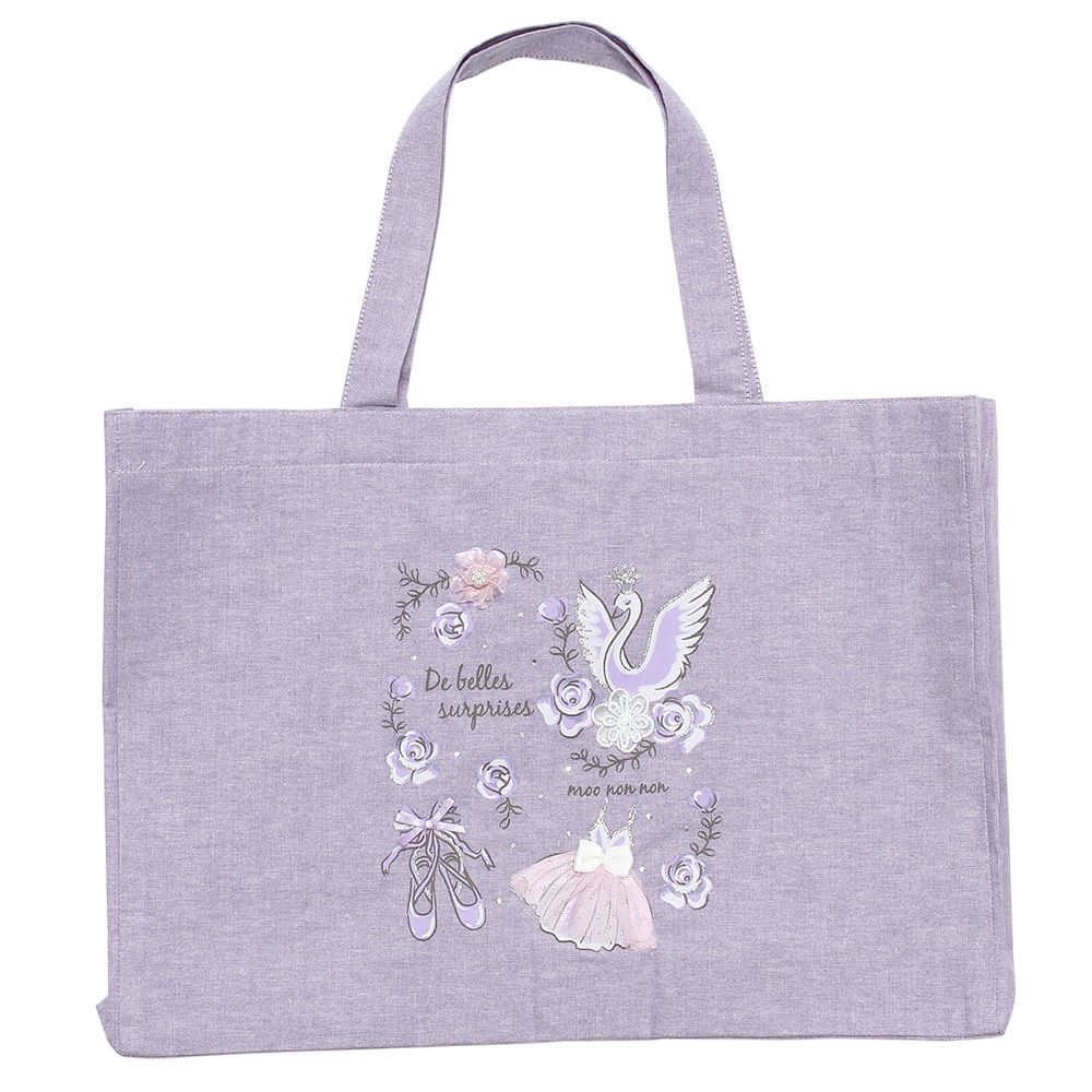 Swan & Ballem Chief Tote Bag Purple front