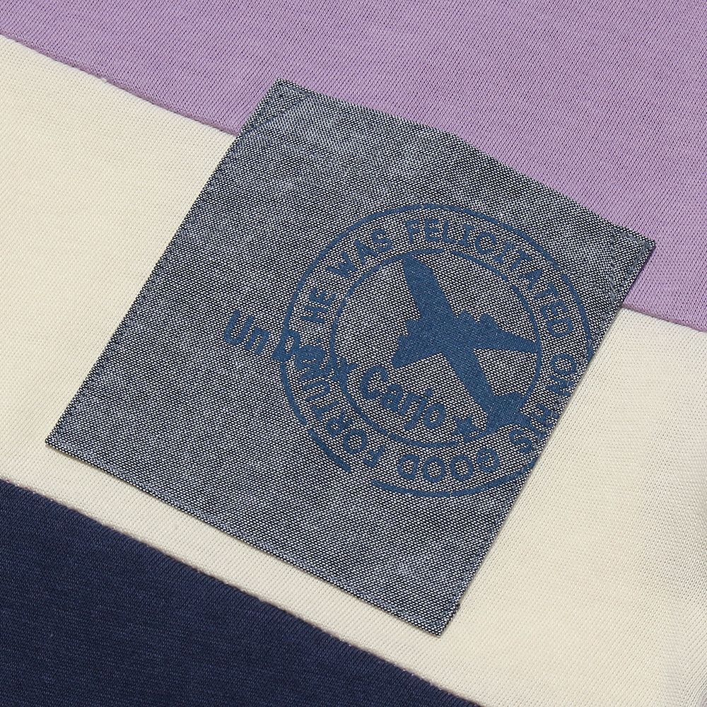 100 % cotton airplane print T -shirt Purple Design point 1