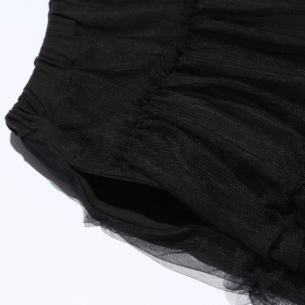 Tulle skirt Black Design point 1