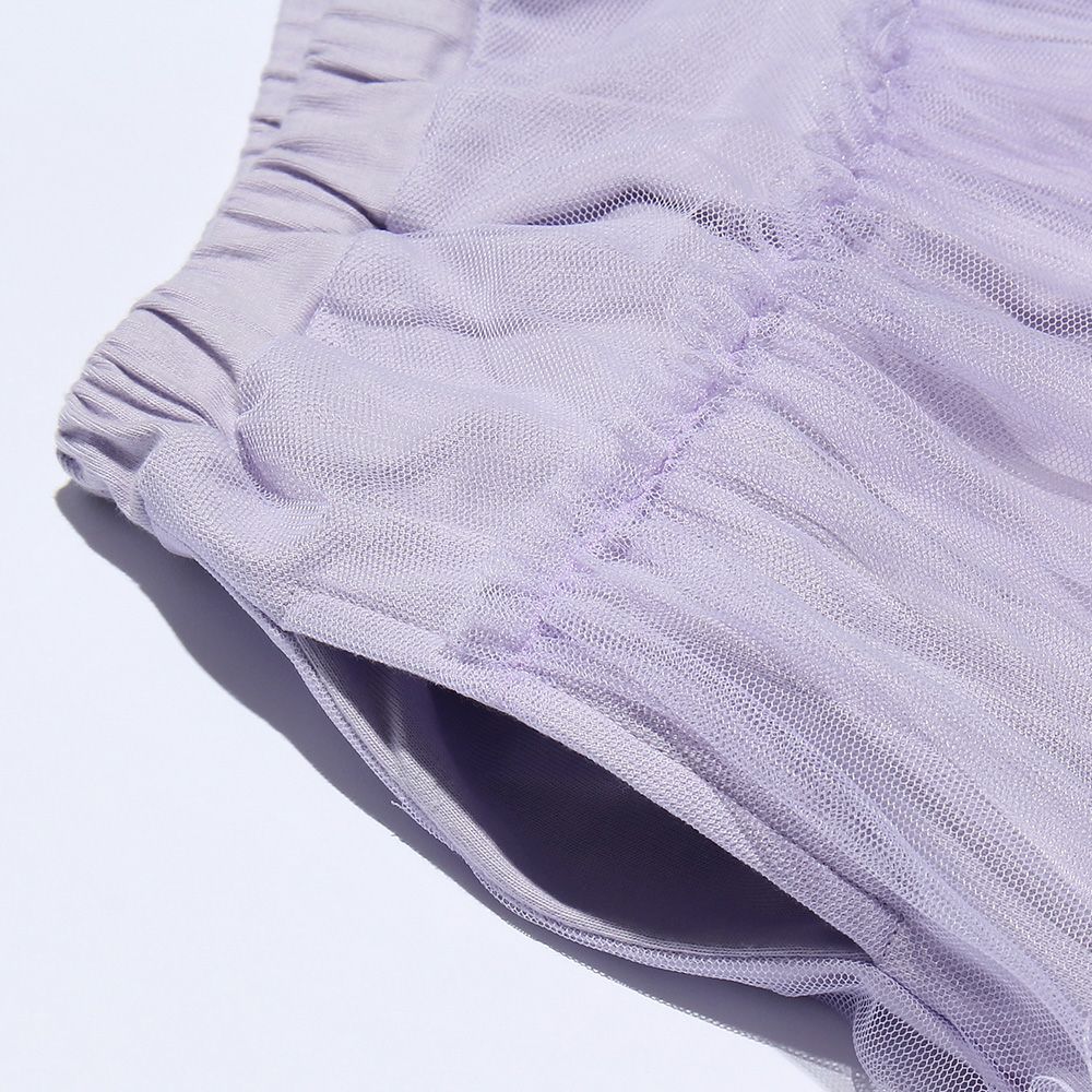 Tulle skirt Purple Design point 1
