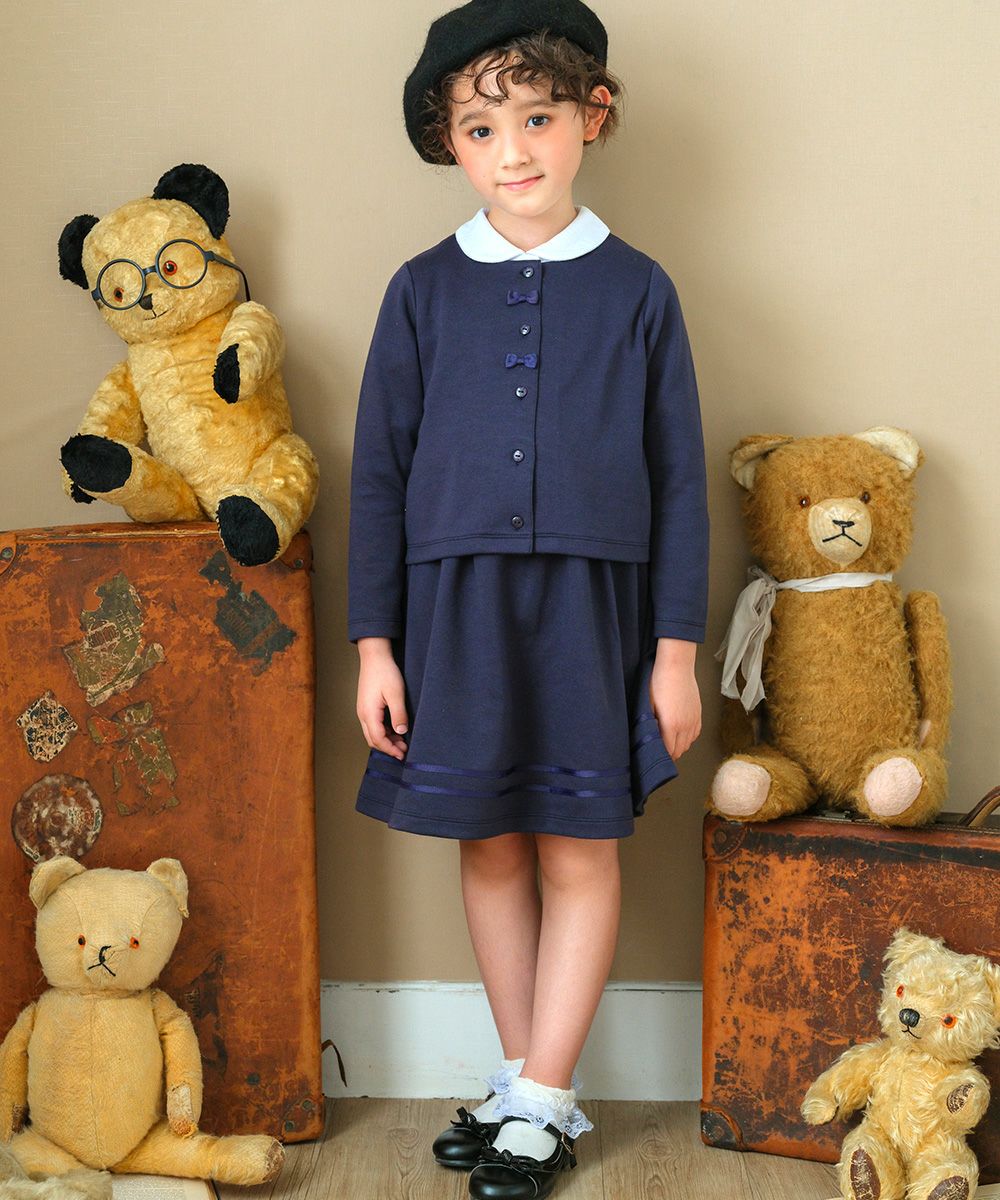 Children's clothing girl 100 % cotton Simple plain blouse white (01) model image 2