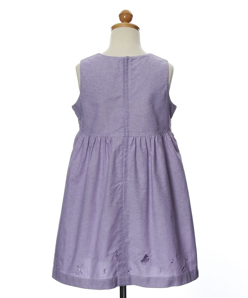 Dungaree dress Purple torso