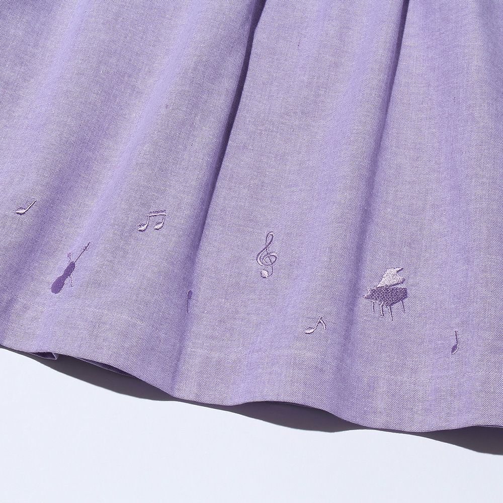 Dungaree dress Purple Design point 1