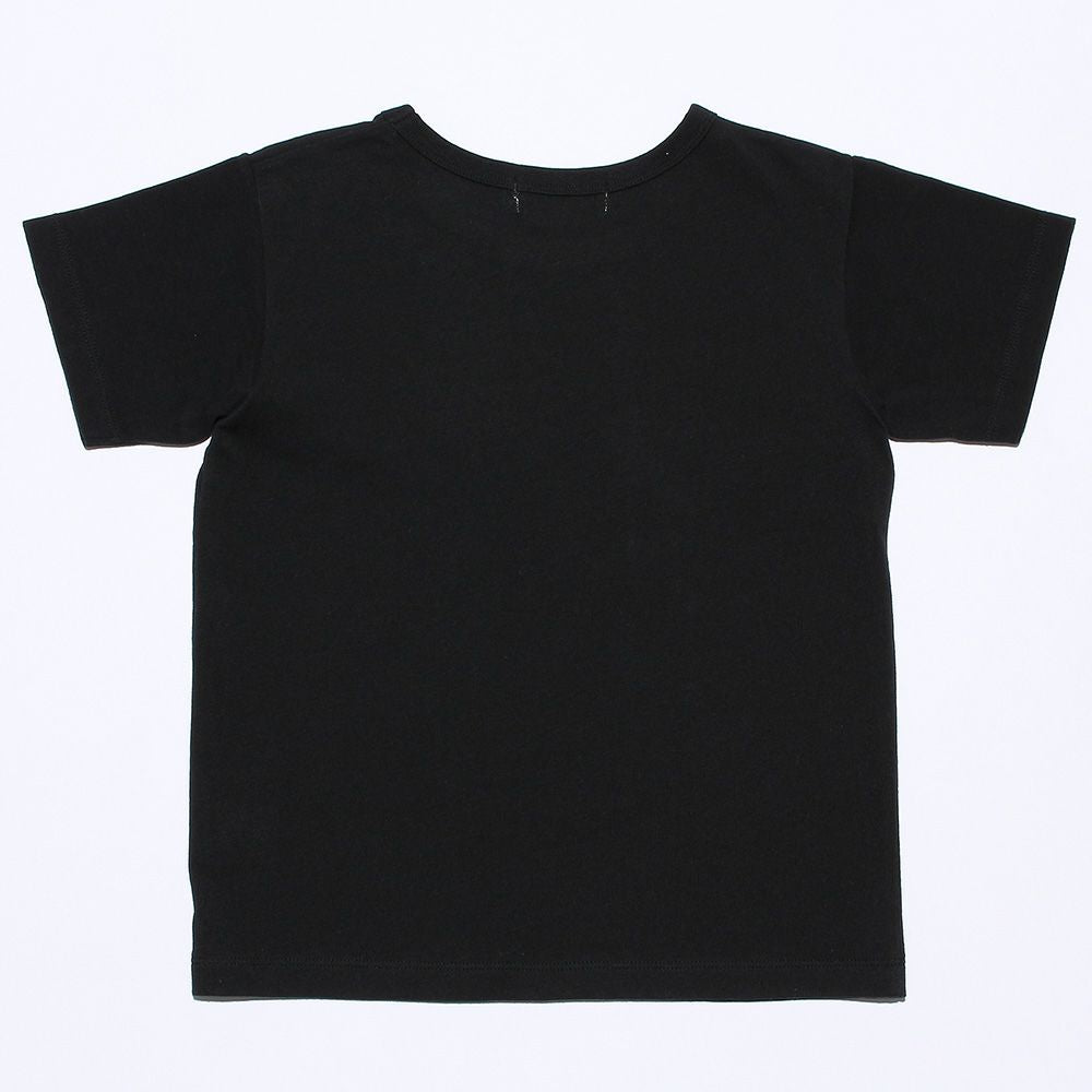 100 % cotton airplane print T -shirt Black back